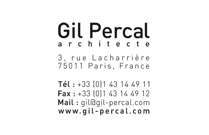 Gil Percal Architect Visual Identity 2 - Emmanuel Cloix